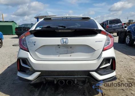 2021 Honda Civic Sport из США, поврежденный, VIN SHHFK7H4XMU406345